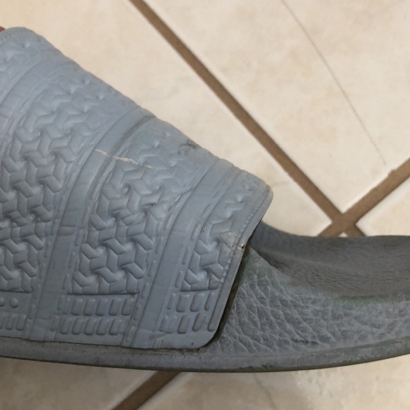 Adidas Adilette pastel blue slides - Picture 13 of 15